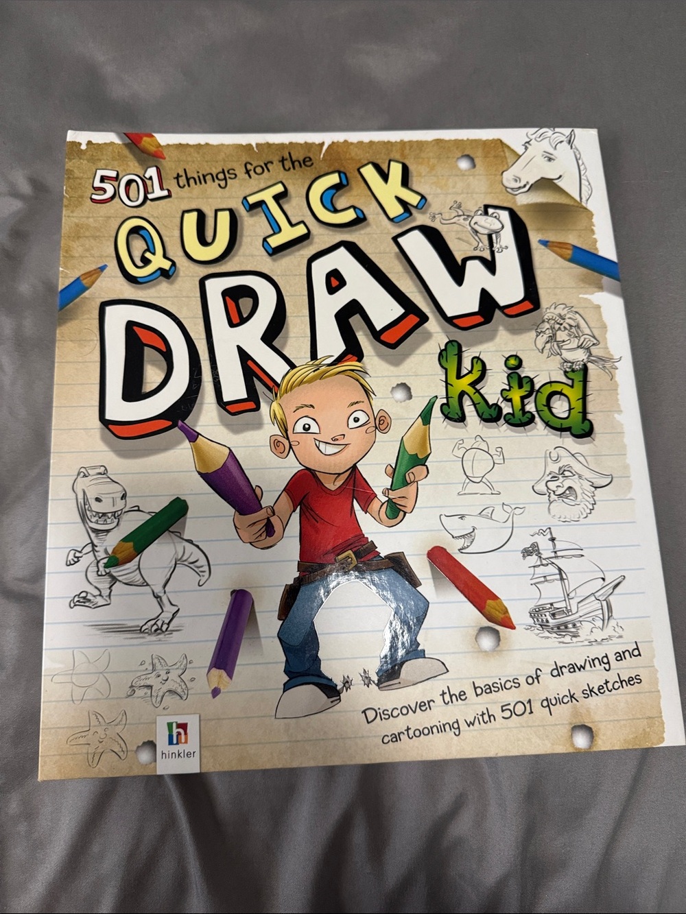 NWOT Quick Draw Kid Activity Book - Multicolor